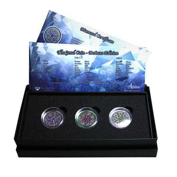 Jewel Coins DeLuxe Set- 447 Edelsteine und Diamant