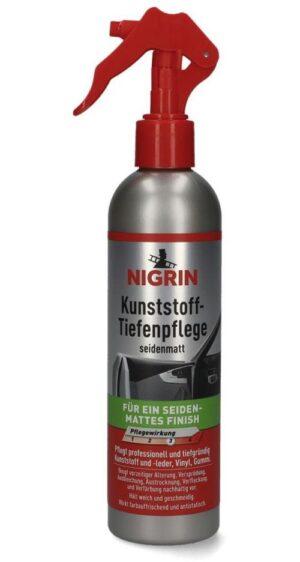 Nigrin Kunststoff-Tiefenpflege seidenmatt 300 ml - Innenbereich & Scheiben