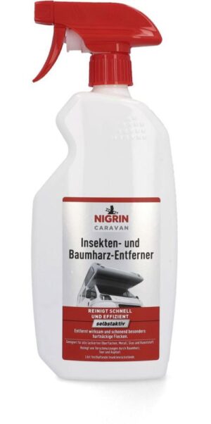 Nigrin Caravan Insekten- und Baumharz-Entferner 750 ml - Außenbereich & Lack