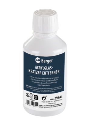 Berger Acrylglas Kratzer Entferner 250 ml - Innenbereich & Scheiben