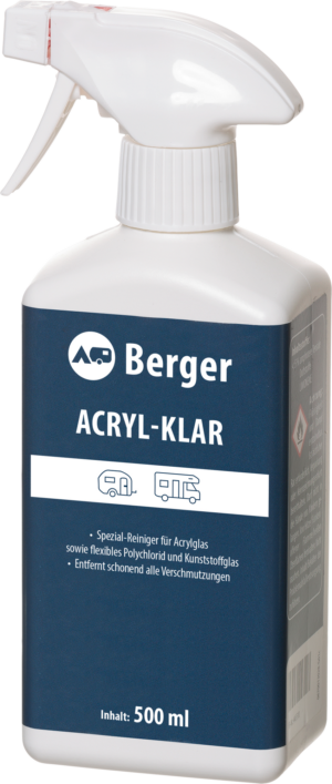 Berger Kunststoff- & Acrylglasreiniger 500 ml - Innenbereich & Scheiben