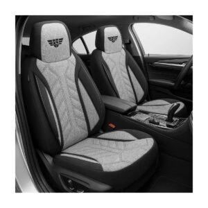 HERM201Ampera-e2017SR: Pilot Sitzbezüge für Opel Ampera-e ab 2017 (Schwarz-Hellgrau) HERM201 139